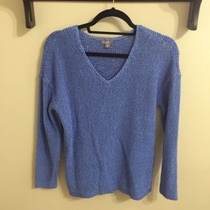 J Jill Vneck Knit Sweater